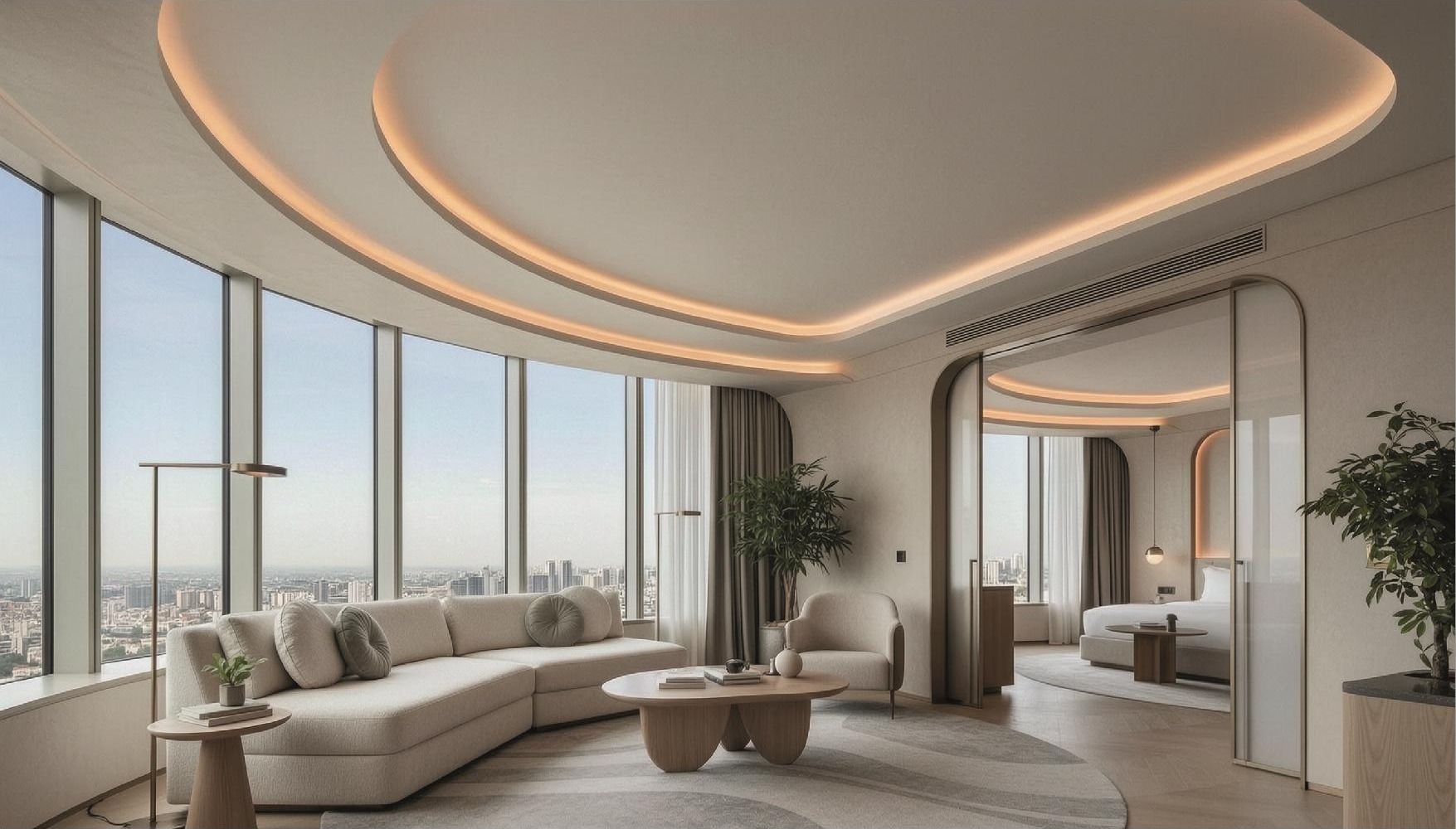 Hotel-Style Living Suite