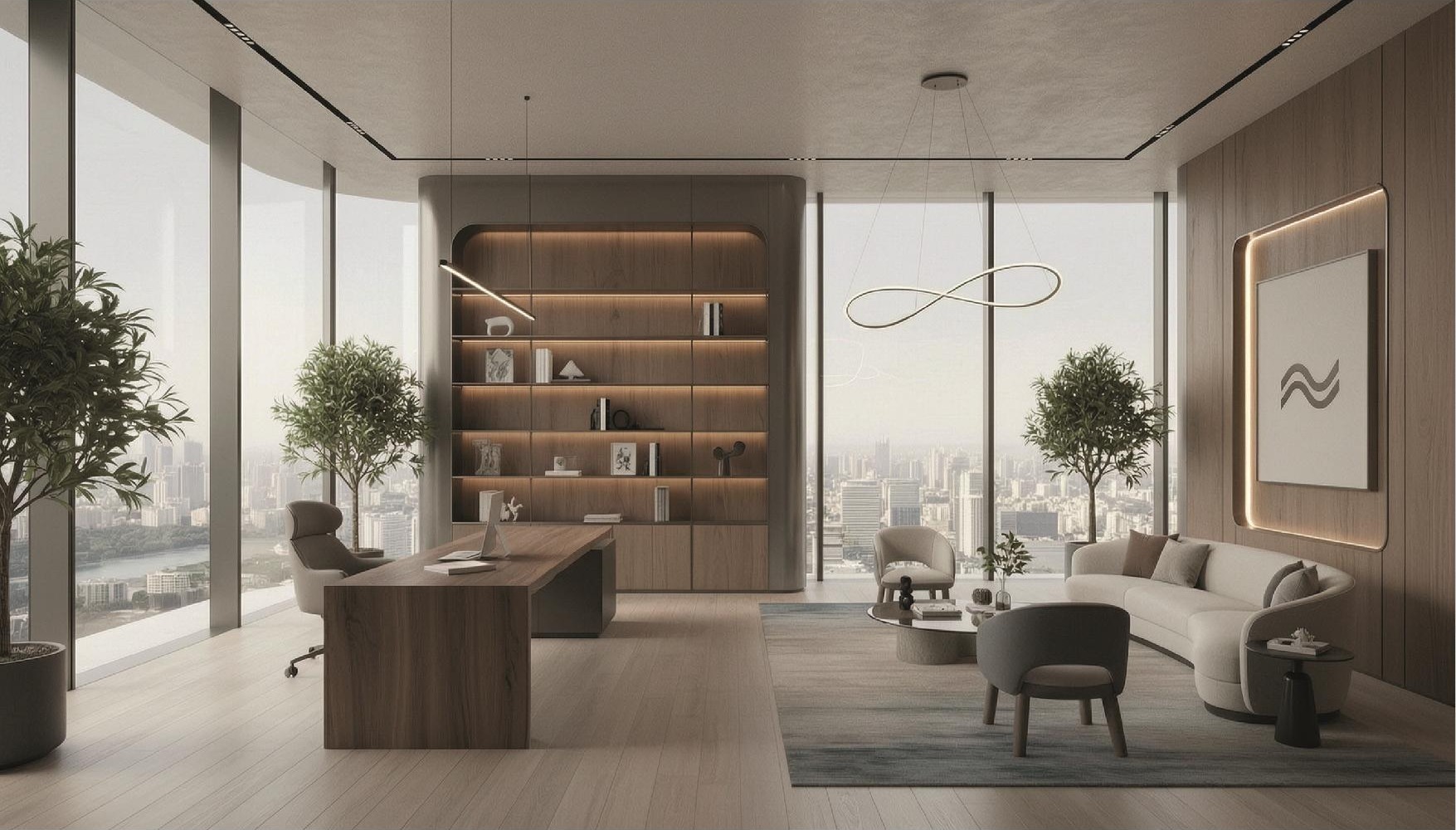 Office Lounge & Shelving